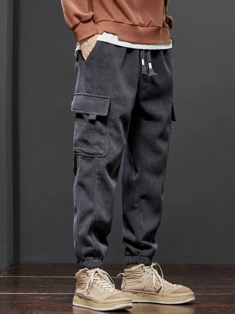 Men’s Elastic Waist Casual Pants