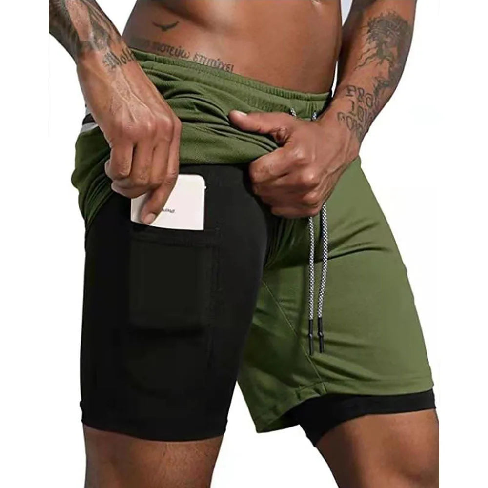 Men’s Compression Shorts - Gym, Running & Fitness Training