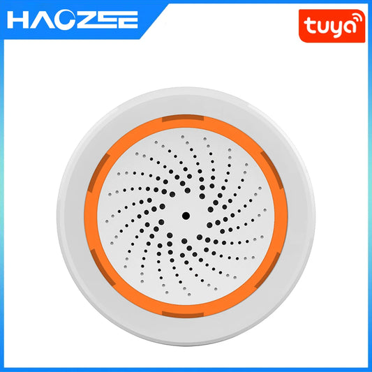 Tuza ZigBee Smart Siren Alarm - 90dB Sound & Light