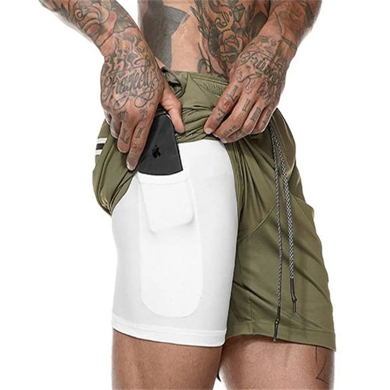 Men’s Compression Shorts - Gym, Running & Fitness Training