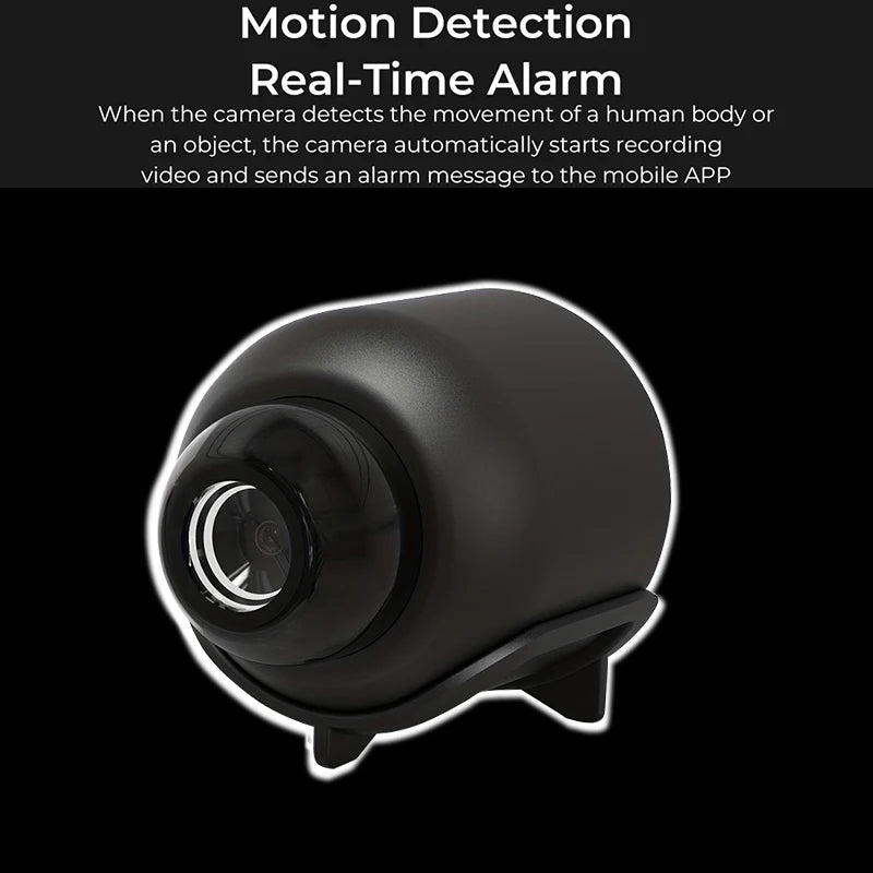 New X5 Mini Camera - 1080P Night Vision & Motion Detection