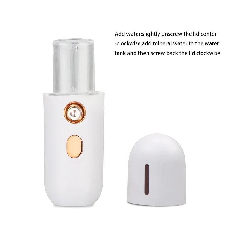 Mini Portable Nano Facial Steamer