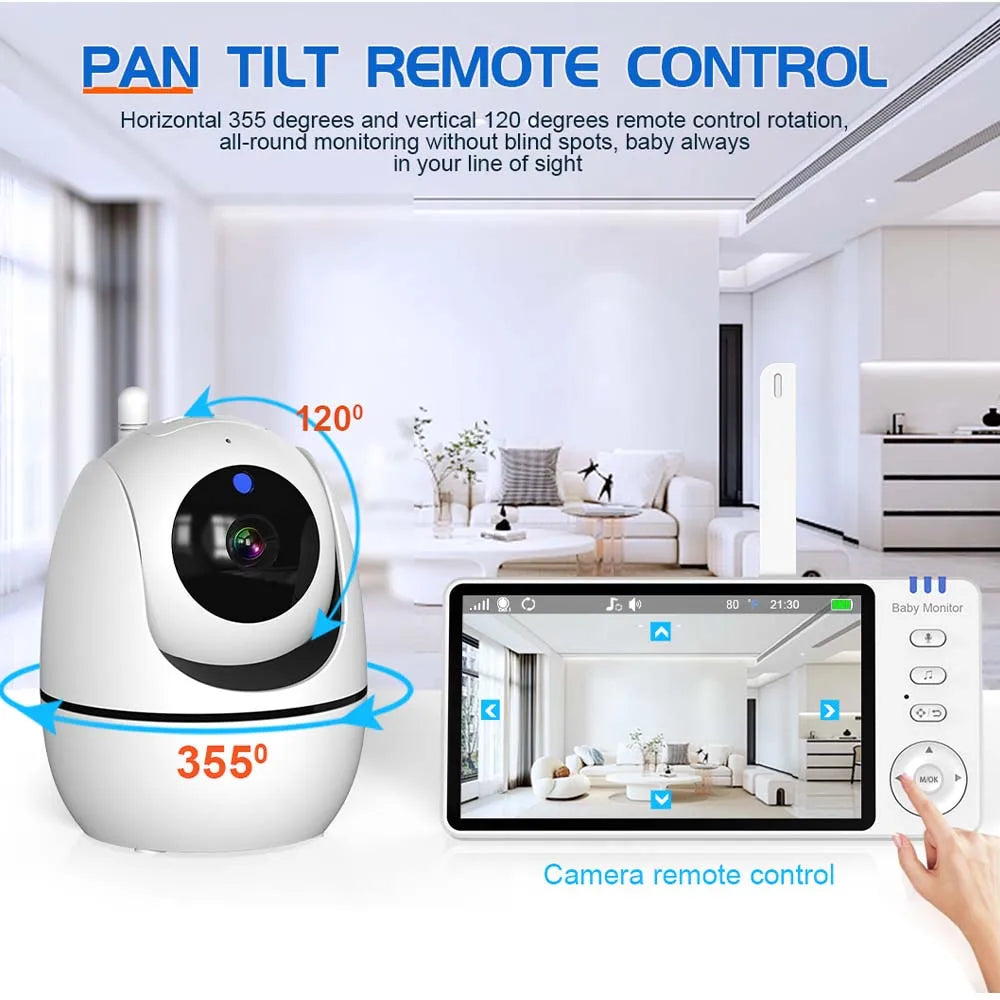 Video Baby Monitor - PTZ Camera & Temperature Sensor