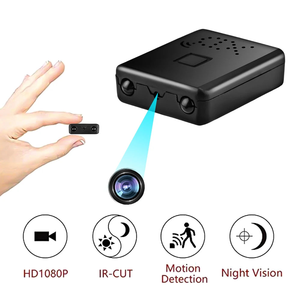 Full HD 1080P Mini Secret Camera - Night Vision & Motion Detection