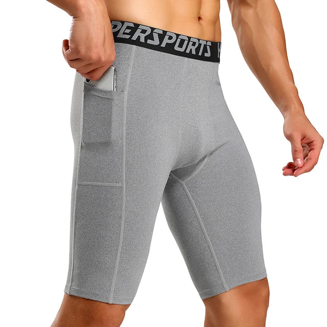 Men’s Compression Shorts - Gym, Running & Fitness Training