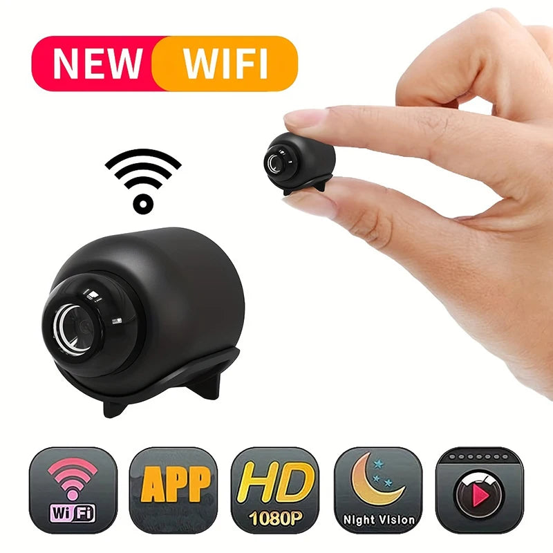 New X5 Mini Camera - 1080P Night Vision & Motion Detection