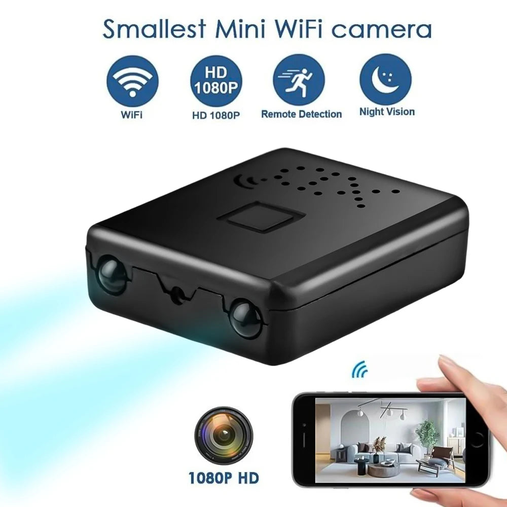 Full HD 1080P Mini Secret Camera - Night Vision & Motion Detection