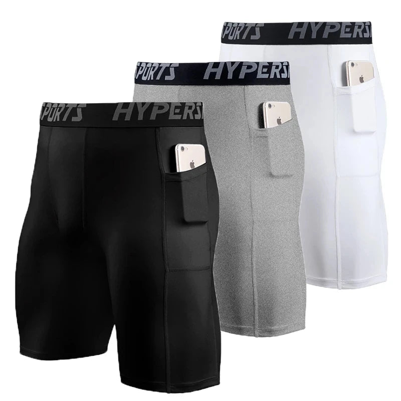 Men’s Compression Shorts - Gym, Running & Fitness Training