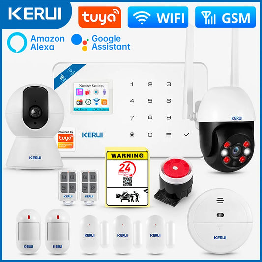 KERUI W181 Smart WiFi & GSM Alarm System - Tuya Security Kit