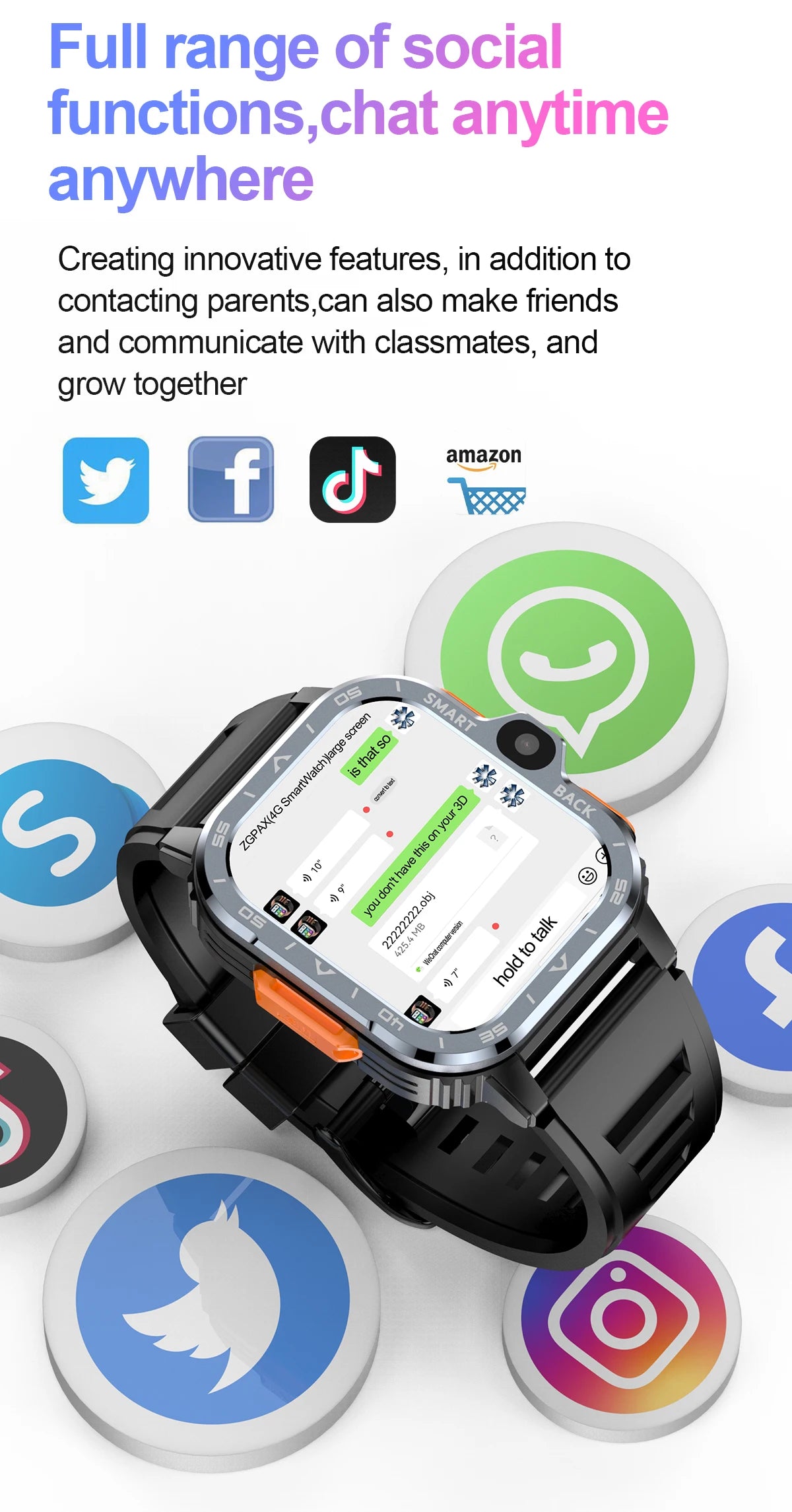 Valdus F60 Android Smart Watch