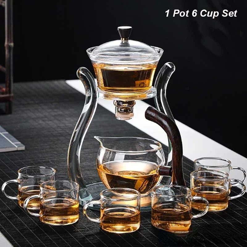 Automatic Glass Teapot Set – Kungfu Tea