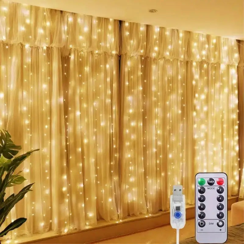 LED Curtain Lights – Home & Events