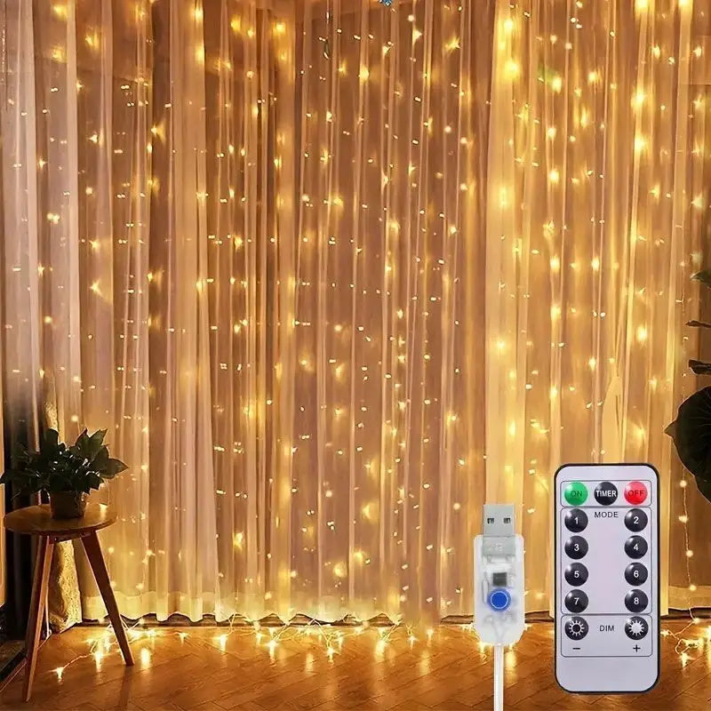 LED Curtain Lights – Home & Events