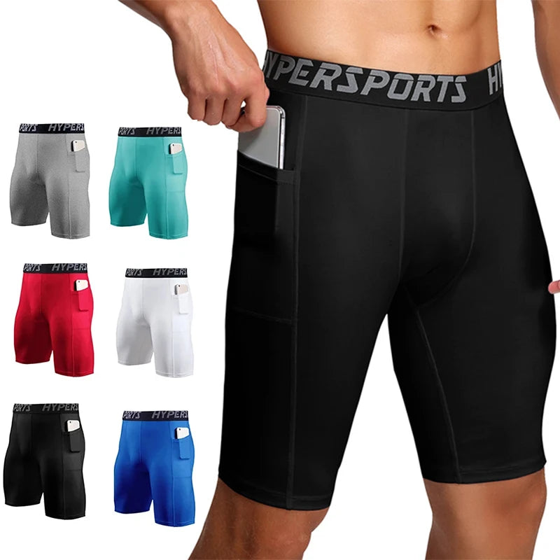 Men’s Compression Shorts - Gym, Running & Fitness Training