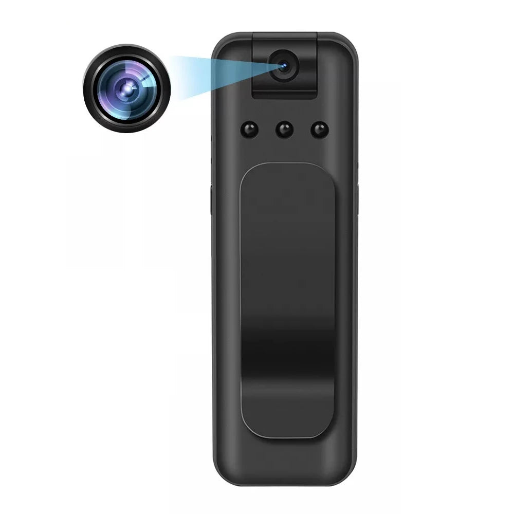 1080P HD Mini Camera Pen - Night Vision & 180° Rotation