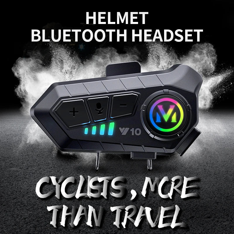 Bluetooth Helmet Earphones – Waterproof & Noise Reduction