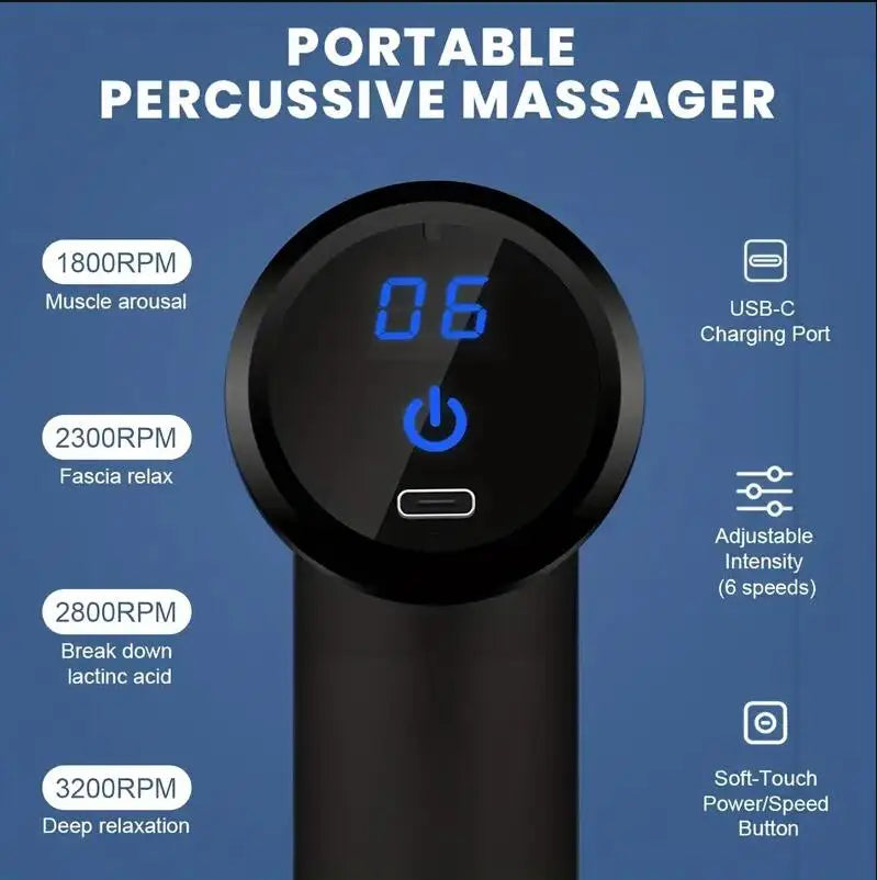 Portable Deep Percussion Body Massager