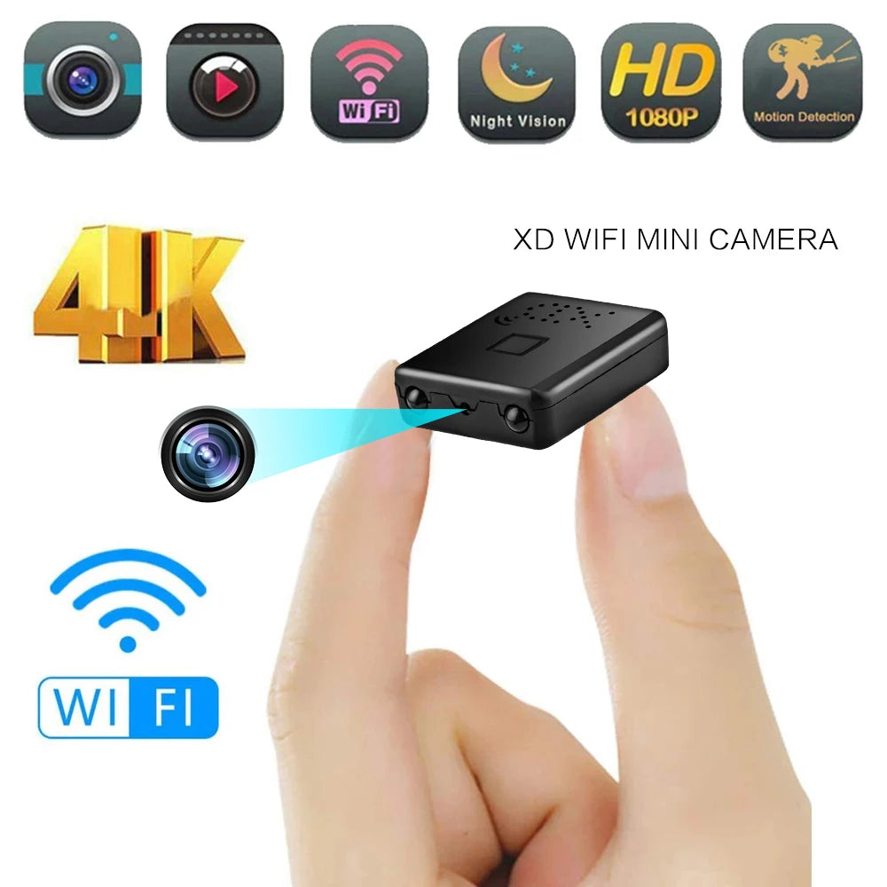 Full HD 1080P Mini Secret Camera - Night Vision & Motion Detection