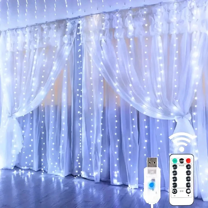 LED Curtain Lights – Home & Events